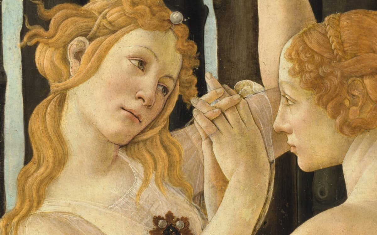 Particolare da "La primavera" di Sandro Botticelli